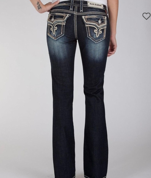 Rock Revival Kai Easy Boot Stretch Jean MSRP $168 - Picture 3 of 12